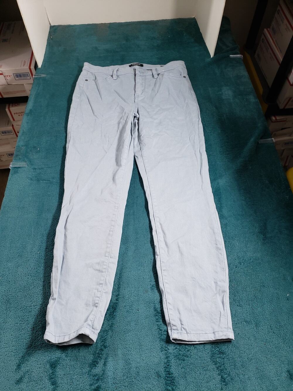 David Bitton Jeans Size 4 Women Blue Pants Ladies High Rise Havana Ankle Skinny